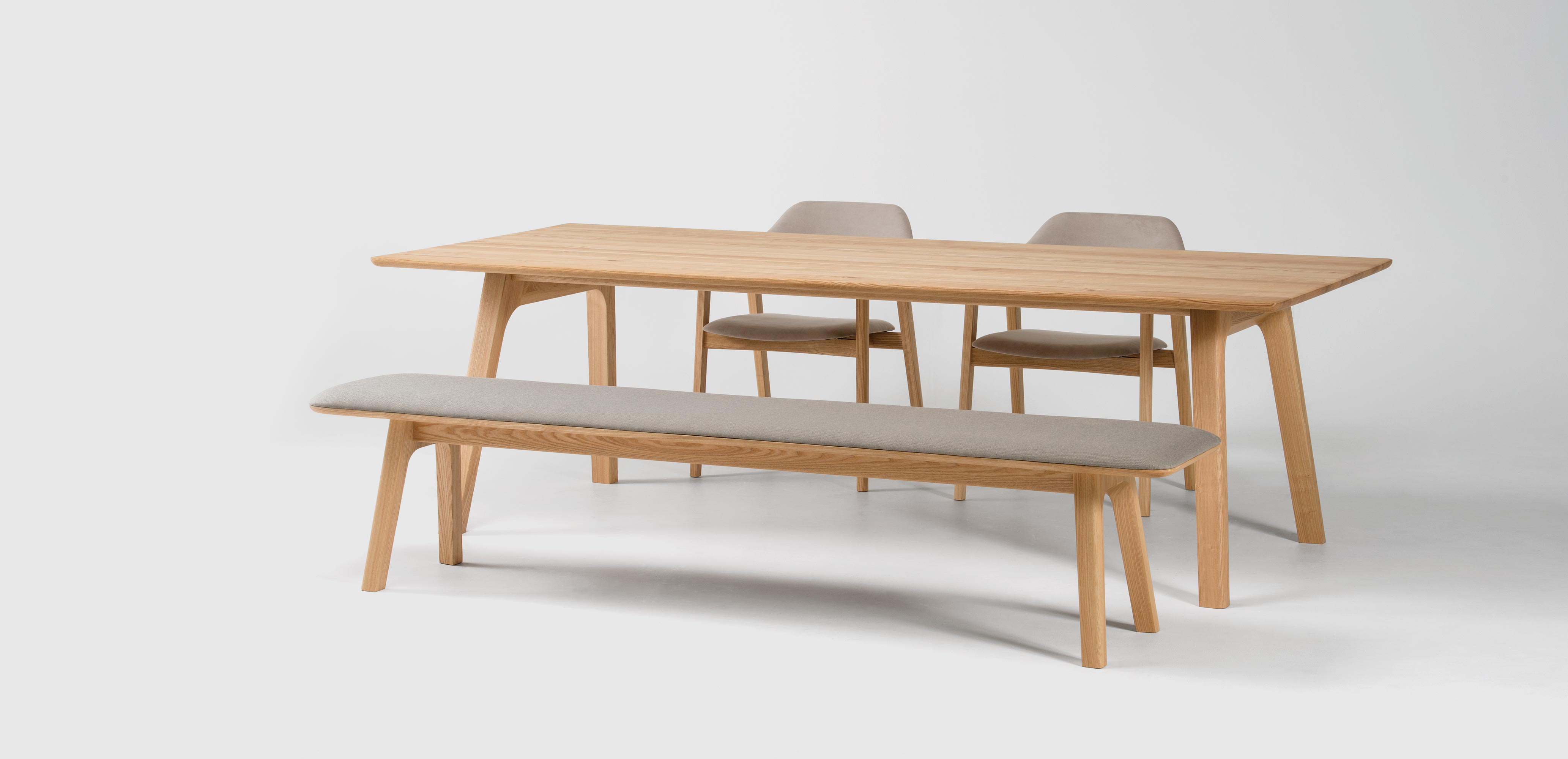 TEN table and bench, CondeHouse