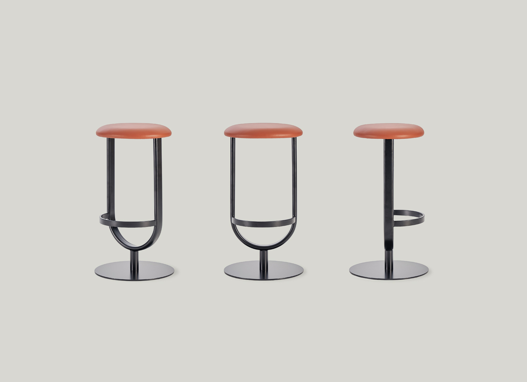 Birdy bar stool, Grado, furniture design